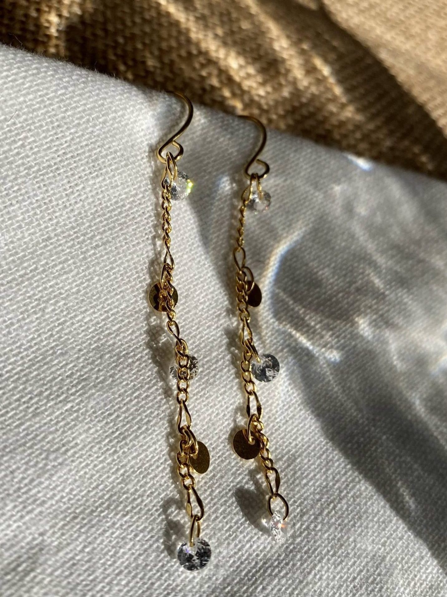 Boucles d'oreille pendantes femme